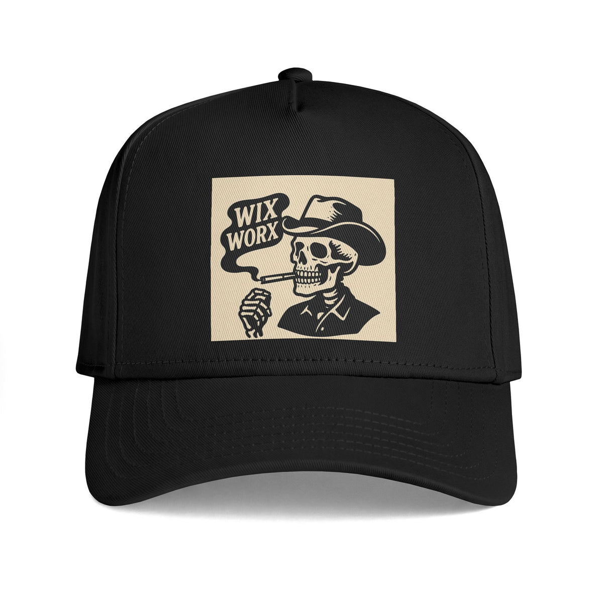 WixWorx Skeleton Cowboy frame Cap